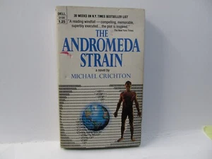 The Andromeda Strain by Michael Crichton PB, 1970, Dell First Printing - Imagen 1 de 7