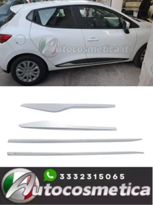 Modanature profili porte laterali acciaio cromo per Renault Clio 4 IV 12-2019 - Imagen 1 de 11