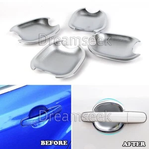 APTO PARA FORD FOCUS 2 MK2 2005-2011 CROMO MANIJA DE PUERTA CAVIDAD CUENCO TAPA EMBELLECEDOR - Imagen 1 de 6