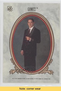 1991 Topps The Addams Family Stickers Gomez Addams Gomez #2 READ 0b5