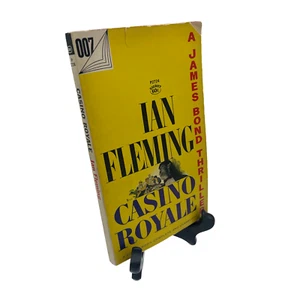 Vintage James Bond Thriller Ian Fleming CASINO ROYALE Signet Book P2724 24th - Picture 1 of 8