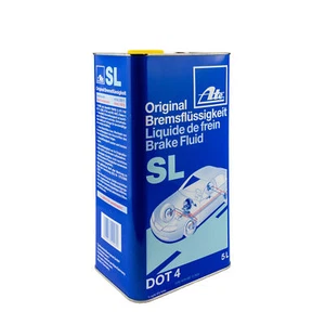 ATE Original Bremsflüssigkeit DOT4 SL Brake Fluid DOT 4 5 Liter 03.9901-5803.2 - Bild 1 von 5