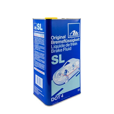 ATE Original Bremsflüssigkeit DOT4 SL Brake Fluid DOT 4 5 Liter 03.9901-5803.2 - Bild 1 von 4
