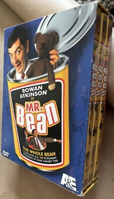 Mr. Bean DVD Box Complete Set The Whole Bean Rowan Atkinson 14 Episodes Movies Foto 1 de 3