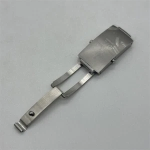Stainless Steel Double Snap Watch Buckle Men's Watch Bracelet Watch Accessories - Picture 1 of 5