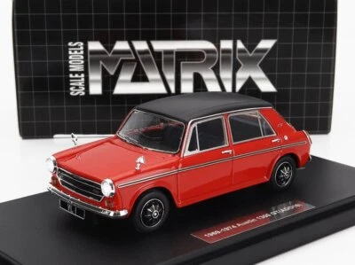 MODELLINO AUTO STATICO MATRIX AUSTIN 1300 GT 1971 ROSSO MODELLISMO SCALA 1/43 - Immagine 1 di 4