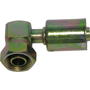 AJUSTE BEADLOCK, CRIMPADO 'CAÍDA CORTA', ANILLO TÓRICO HEMBRA, 90 GRADOS #8 35S1322SD - Imagen 1 de 3