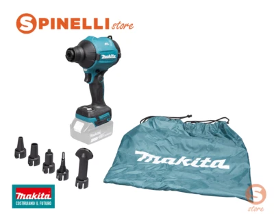 Makita DAS180 Z - Soffiatore a pistola SENZA BATTERIA con ugelli e sacca - Immagine 1 di 2