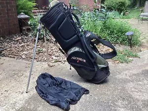 Datrek Michelob stand & Carry Golf Bag 6 Way Divider w. cover - Picture 1 of 12