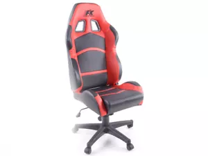 FK sedile sportivo sedia da ufficio girevole sedia Cyberstar in pelle sintetica - Bild 1 von 7