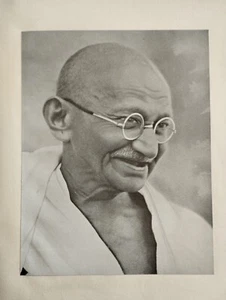 SELTENE Indische Republik 26. Januar 1950 Proklamation EO Ghandi - Bild 1 von 17