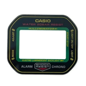 Genuine Casio Glass Watch Crystal Manekineko Lucky Cat 10604609 for DW-5600TMN-1 - Picture 1 of 2
