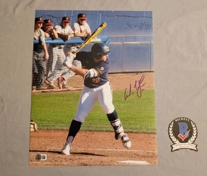 Andrew Vaughn signed autographed Cal baseball 11x14 photo Beckett COA Brewers - Picture 1 of 3