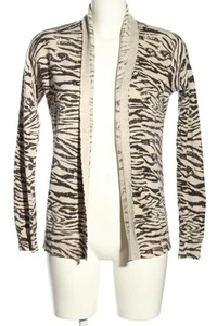 H&M Cárdigan Mujeres Talla EU 36 blanco puro-marrón look casual - Imagen 1 de 5