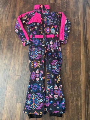NEW Columbia Snow Suit Wintertrainer Womens Snow Bib Ski Omni-Tech Retro SZ S - Image 1 of 2