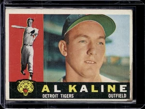 1960 Topps #50 Al Kaline Detroit Tigers (HOF) LOW GRADE (stain/wrinkles) - Picture 1 of 2