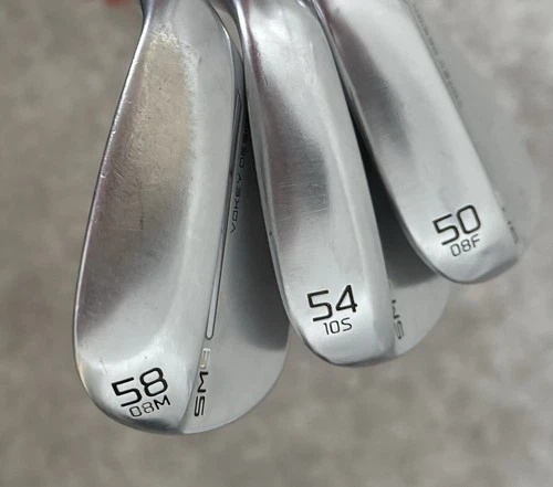 3 Titleist SM 9 Wedges - 50.08 F - 54.10 S - 58.08 M - Herren - S200 - RH - Bild 1 von 1