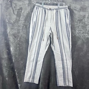 Pantaloni Dintorni Morbidi Taglia Small Misto Lino Lagen Look Resort Spiaggia Copricostume - Foto 1 di 7