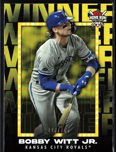 2023 Topps Home Run Challenge Redemption Winners Bobby Witt Jr. /206 Gold - Picture 1 of 2