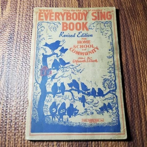 Everybody Sing Book Revised Edition Vocal Selections Paul-Pioneer 1935 - Bild 1 von 5