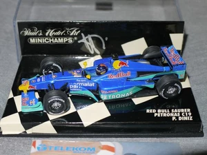 Minichamps Formula 1 1:43 Scale Pedro Diniz 1999 Sauber C19 Signed! - Picture 1 of 11