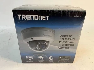 Trendnet TV-IP321PI Outdoor 1.3 MP HD PoE Dome IR Network Camera - Picture 1 of 6
