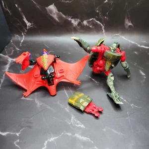 1995 Hasbro Transformers - Beast Wars - Snapper And Terrorsaur Incomplete - Picture 1 of 5