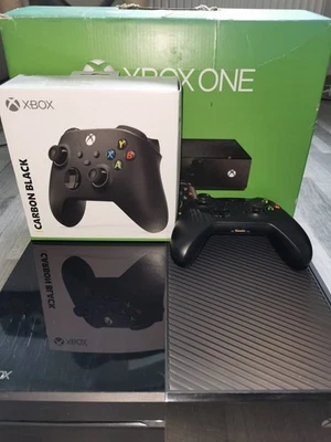 Xbox One 500 GB Konsole schwarz inkl. 2 Controller - Bild 1 von 4