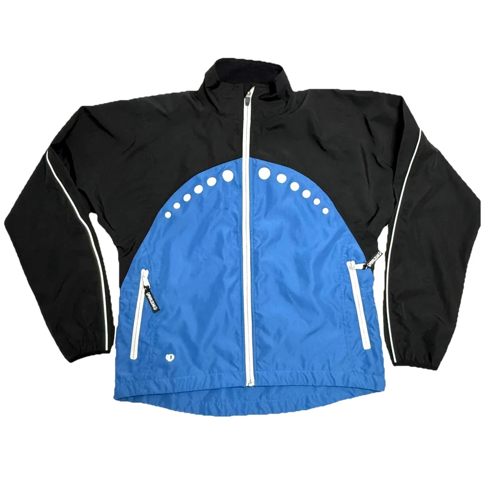 Chaqueta de ciclismo Pearl Izumi de colección para mujer cortavientos mediana Quest Barrier azul negro Foto 1 de 4