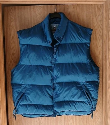 Vintage Eastern Mountain Sports Down Puffer Vest Jacket Blue Green Men’s XL - Image 1 of 4