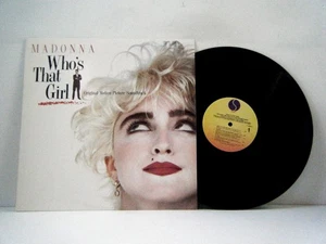MADONNA LP Who's that girl Movie Soundtrack 1987 Sire vinyl - Picture 1 of 1