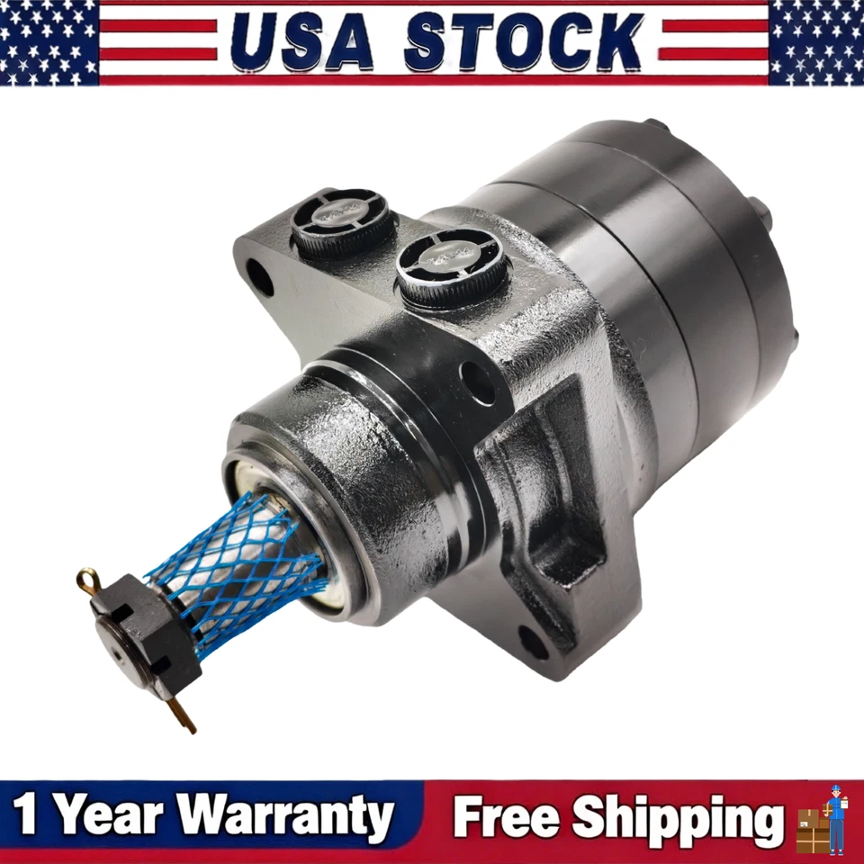 Motor de rueda para Exmark Lazer Z 1-523325 Toro 103-6988 Parker TF0240US081AADD US Foto 1 de 4