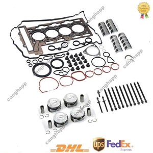 N14B16 Engine Piston Overhaul Rebuild Kit For Mini S JCW R55 R56 R57 R58 R59 1.6 - Picture 1 of 10
