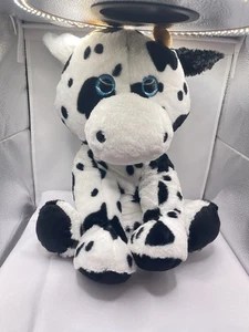 BJ USA Floppy schwarz weiß Kuh Stier 18 Zoll Plüschtier Stofftier Spielzeug Tasche1 - Bild 1 von 3