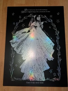 OFFICIAL Taylor Swift Folklore August Twirling FOIL Lithograph Poster Iridescent - Picture 1 of 7