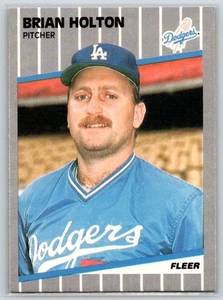 1989 Fleer #63 Brian Holton - Picture 1 of 2