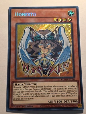 Honest●YUGIOH●BLMM●SECRET RARE●SPANISH●NM●E680 - Image 1 of 2