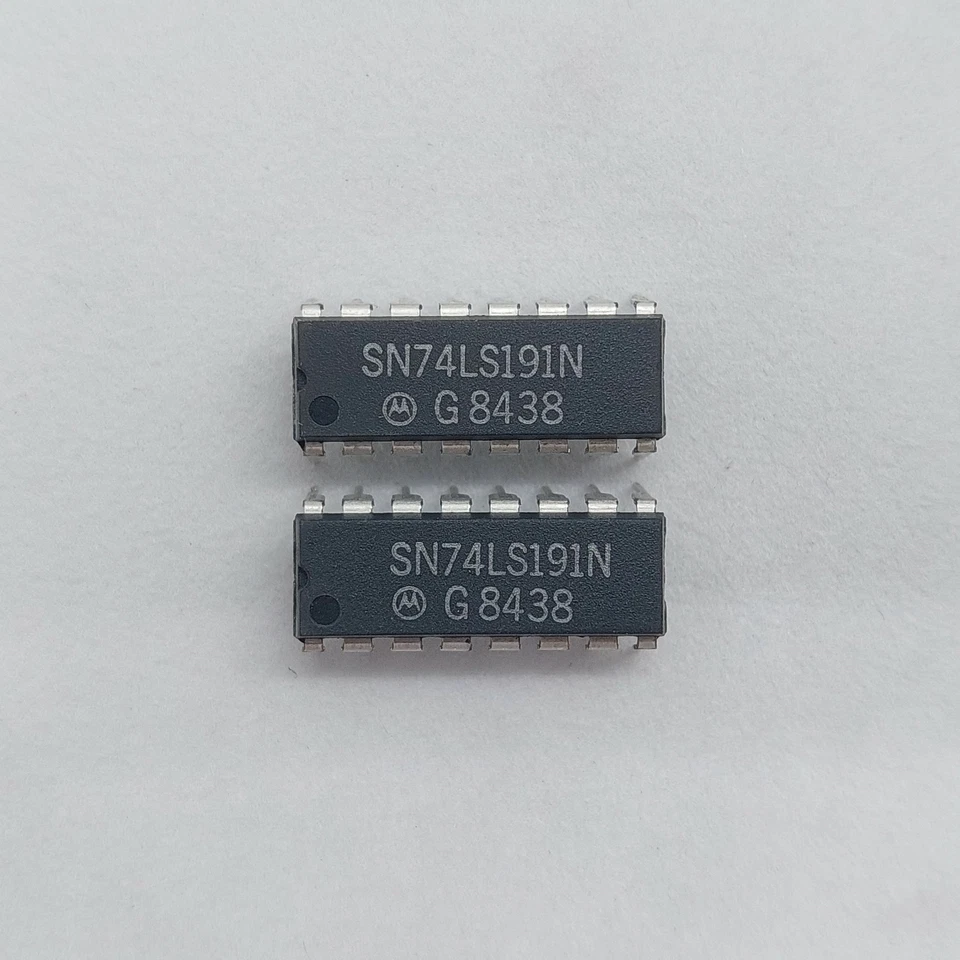 MOTOROLA SN74LS191N MOT INTEGRATED CIRCUIT X2pcs