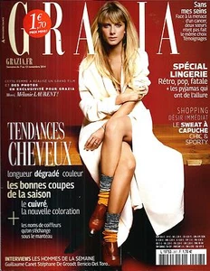 GRAZIA N°267 7 NOVEMBRE 2014 LAURENT/ LAAGE/ JAPY/ CANET/ DE GROODT/ LINGERIE - Picture 1 of 1