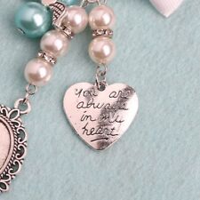 Oval Bridal Bouquet Charm Memorial Photo Charm You Are for on He