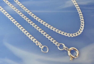 Panzerkette Silber 925 Kette Armband Halskette Sterlingsilber 2mm 19 - 60cm ka34 - Bild 1 von 1