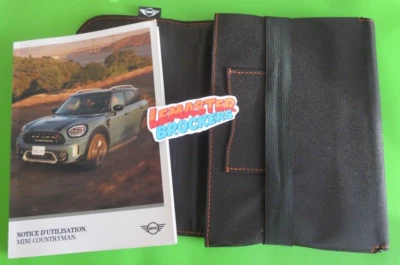 Manuel Notice d'utilisation MINI COUNTRYMAN avec pochette Mini - Photo 1/4