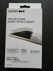 Tech21 LG K10 Impact Shield Self Heal Bulletshield Screen Protector NEW SEALED - Picture 1 of 5