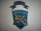 2 Vietnam War Patches: LAST OF THE FIRST + US 1st RADIO RESEARCH Co. CRAZY CAT