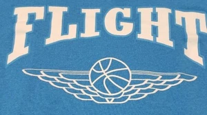 The Nike Tee Mens Blue Size  Flight Basketball Short Sleeve T-Shirt 28x21 - Picture 1 of 7