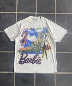 Jerry Leigh Mattel Barbie Vintage T Shirt 90s Single Stitch Osfa Graphic Top - Foto 1 di 12