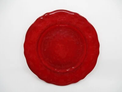 LE CADEAUX GRANATE ROJO MELAMINA ENSALADA PLATO - 9 1/8" 0906F Foto 1 de 3