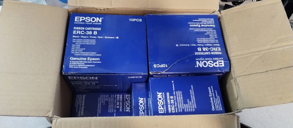 Epson ERC38B Ribbon Cartridge - Black