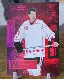 WAYNE GRETZKY 2021-22 SKYBOX METAL UNIVERSE PMG RED 150/150 - Picture 1 of 2