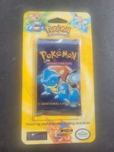 JUEGO BASE POKEMON BOOSTER BLISTER PACK - SELLADO DE FÁBRICA - BLASTOISE - CASI NUEVO+ - Imagen 1 de 2